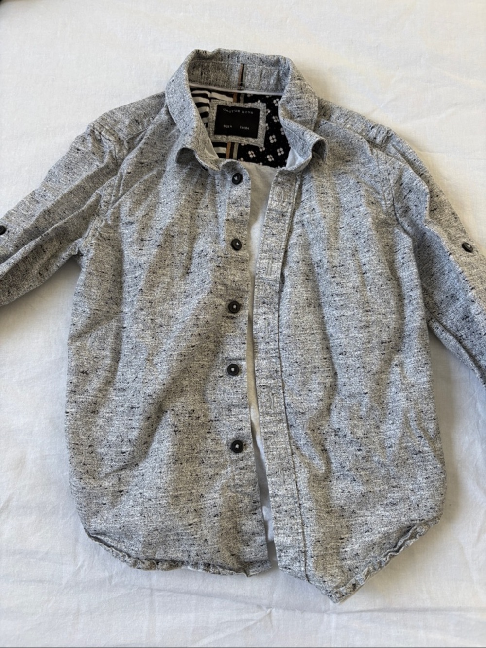 EUC Cactus Boys Button Down Size 4